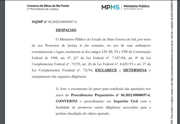 MP transforma denúncia de fraude na Gestão João Alfredo em Inquérito Civil